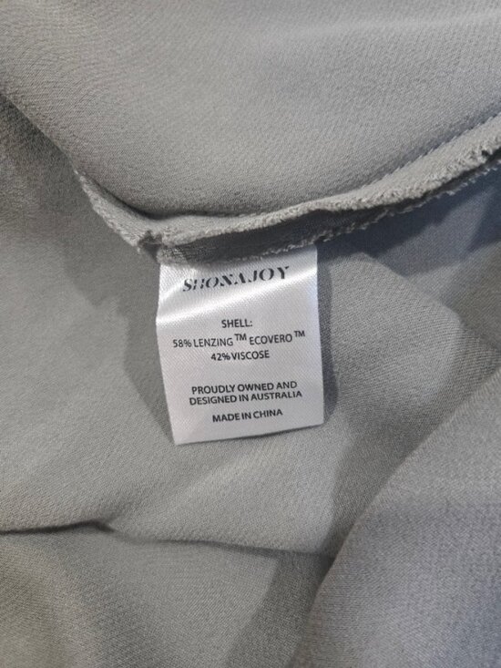 NWT Shona Joy La Lune Bias Cowl Midi Dress In Sage Size USA8 - Picture 12 of 15